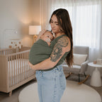Ergonomic T-Shirt Baby Carrier with Adjustable Breathable Straps Lightweight Hands-Free Baby Wrap