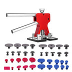 Paintless Dent Repair Kit With Golden Puller, Glue Tabs, Scratch Filler – Car Dent Removal Tool Set
