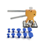 Paintless Dent Repair Kit With Golden Puller, Glue Tabs, Scratch Filler – Car Dent Removal Tool Set