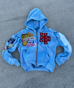 Elite KP Full-Zip Hoodie Lightweight Airy Fabric Modern Design Comfortable Fit