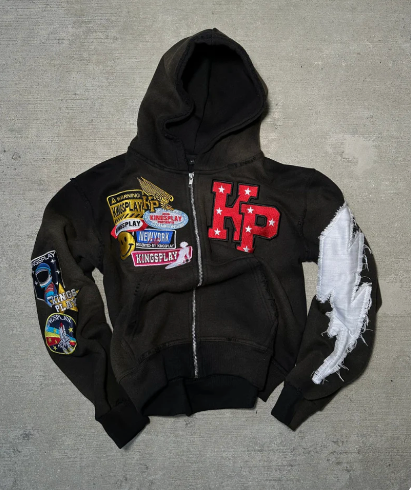 Elite KP Full-Zip Hoodie Lightweight Airy Fabric Modern Design Comfortable Fit