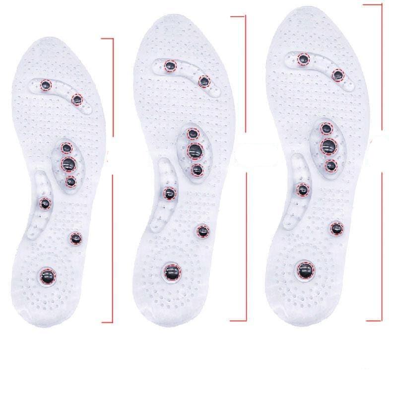 Magnetic Foot Massage Insoles with Acupressure for Weight Loss Support and Improved Circulation
