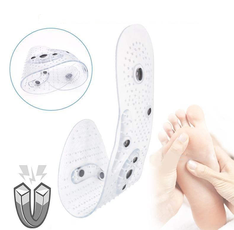 Magnetic Foot Massage Insoles with Acupressure for Weight Loss Support and Improved Circulation