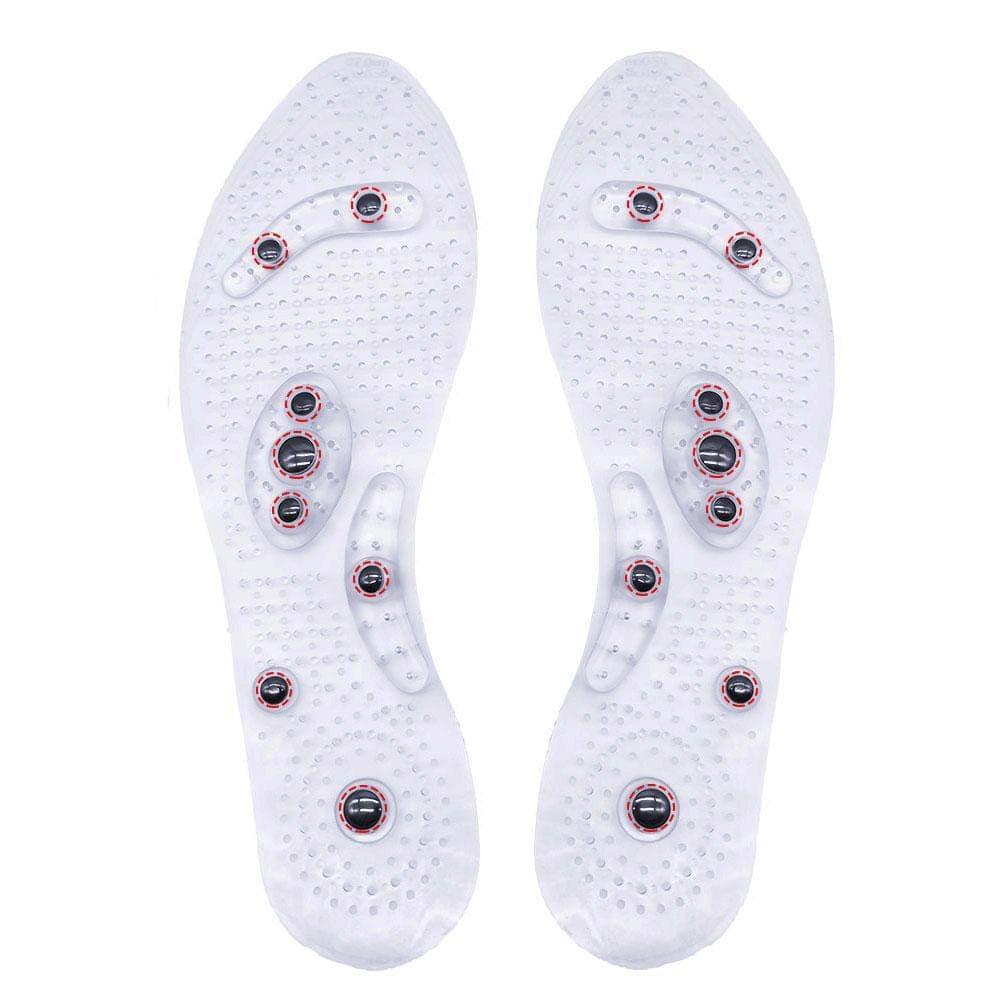 Magnetic Foot Massage Insoles with Acupressure for Weight Loss Support and Improved Circulation