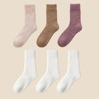 Winter Thermal Socks Acrylic Insulated Moisture-Wicking Fleece Lined 3 or 6 Pairs One Size